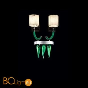 Бра Beby Group Prive 0220A02 Chrome Emerald White
