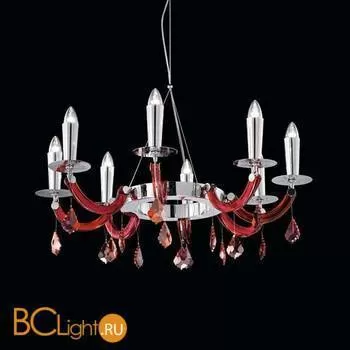 Люстра Beby Group Privilege 0240B02 Chrome Red Sensuelle SW Red Magma