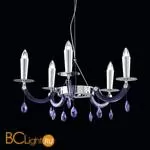 Люстра Beby Group Privilege 0240B01 Chrome Blue Greece SW Blu Violet