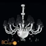 Люстра Beby Group Pure 7820BB1 Chrome Silver Cortina Black Lilac