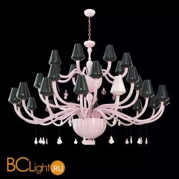 Люстра Beby Group Pure 7820BB5 Rose Rosa Cipria Black White Rose