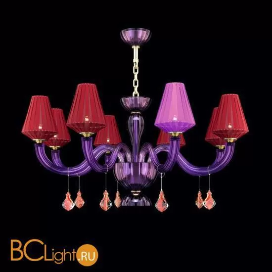 Люстра Beby Group Pure 7820B03 Gold Violet N319 Red