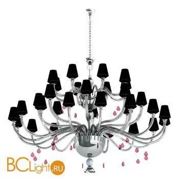 Люстра Beby Group Pure 7820BB5 Chrome Silver Cortina Black Lilac - Фото 0