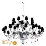 Люстра Beby Group Pure 7820BB5 Chrome Silver Cortina Black Lilac - Фото 0
