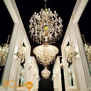 Люстра Beby Group Queen of Roses 9000B21 Gold Swarovski Plaque - Фото 1