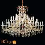 Люстра Beby Group Queen of Roses 9000B21 Gold Swarovski Plaque