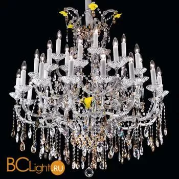 Люстра Beby Group Queen of Roses 9000B27 Gold Swarovski Almond