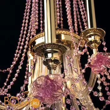 Люстра Beby Group Queen of Roses 9100B01 Light gold SW Rosaline - Фото 0