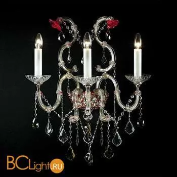 Бра Beby Queen of Roses 9000A01 Light gold Swarovski Plaque