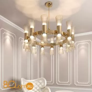 Потолочная люстра Beby Group Secret 0650B01 Light gold Gold leaf - Фото 0