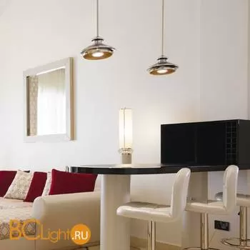 Подвесной светильник Beby Group Silver night 0200B06 Gold Silver Cortina - Фото 0