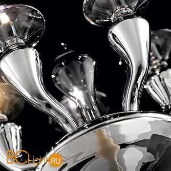 Торшер Beby Group Silver night 0200P01 White Leather 01 Silver Grey - Фото 0