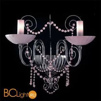 Бра Beby Star 0122A01 Chrome Fuchsia Venice Pink Pearls