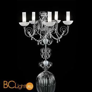 Настольная лампа Beby Star 0122L01 Chrome Silver Grey White Pearls