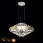 Подвесной светильник Beby Group Stone 5150E01 Satin Gold Cut Almond Transparent - Фото 0
