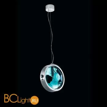 Подвесной светильник Beby Group Stone 5150E03 Chrome Turquoise - Фото 0