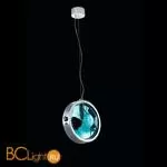 Подвесной светильник Beby Group Stone 5150E03 Chrome Turquoise - Фото 0