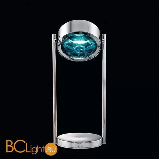 Настольная лампа Beby Group Stone 5150L02 Chrome Turquoise