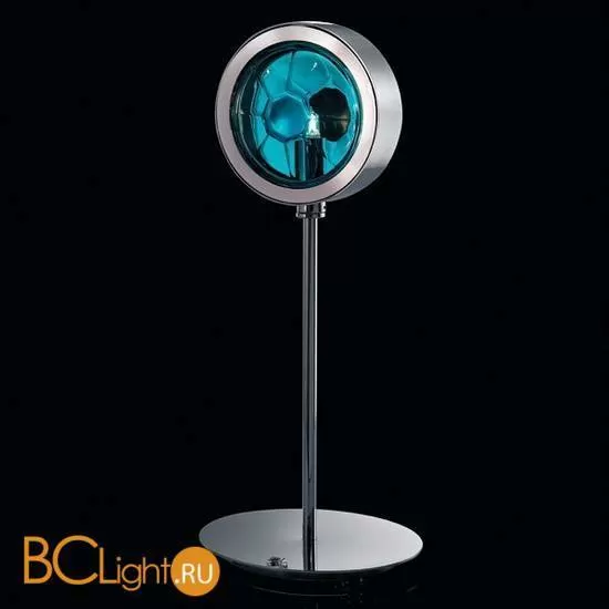 Настольная лампа Beby Group Stone 5150L03 Chrome Turquoise