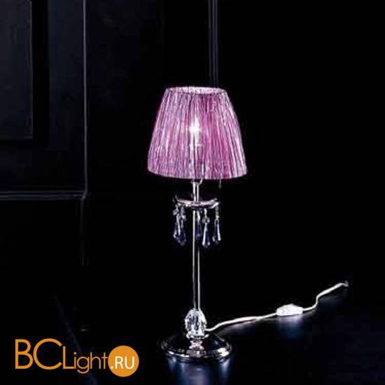 Настольная лампа Beby Violet 0118L01 Chrome 184 SW Blu Violet