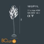 Торшер Bellart Musa 1812/P11L 04/V01 - Схема