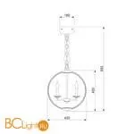 Люстра Bogate's Atlas 426/3 - Фото 6