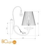 Бра Bogate's Aura 301/1 Strotskis - Схема