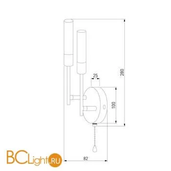 Бра Bogate's Bastone 573/2 (571/2) a055302 - Фото 3