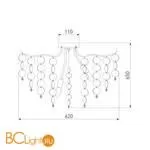 Люстра Bogate's Bolla 334/9 хром - Фото 1