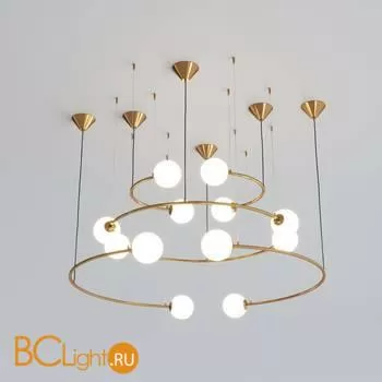 Подвесной светильник Bogate's Brook 359/12 латунь a057631