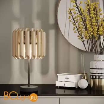 Настольный светильник Bogate's Castellie new 01106/3 черный / шампань a058058 - Фото 0