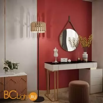 Напольный светильник Bogate's Castellie new 01106/4 черный / шампань a058059 - Фото 0