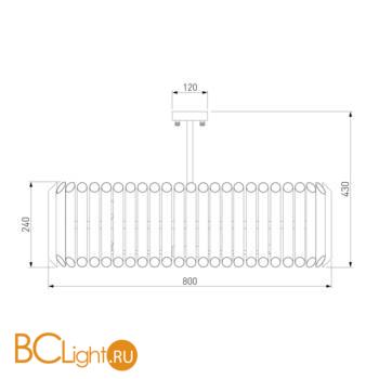 Потолочный светильник Bogate's Castellie 461/8 a063406 - Схема
