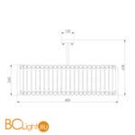 Потолочный светильник Bogate's Castellie 461/8 a063406 - Схема
