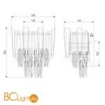 Настенный светильник Bogate's Coda 328/2 золото - Фото 6