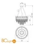 Люстра Bogate's Coda 328/6 золото - Фото 3