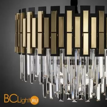 Люстра Bogate's Deseo 337/8 золото / черный - Фото 0