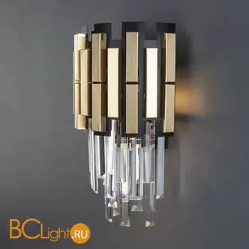 Настенный светильник Bogate's Deseo 337/2 золото / черный - Фото 0