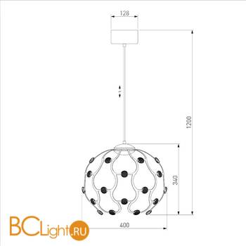 Подвесной светильник Bogate's Drops 430/1 22W - Схема
