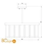 Потолочный светильник Bogate's Eclipse 358/5 Smart a057292 - Фото 2