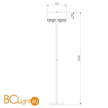 Торшер Bogate's Elisa 01096/3 Strotskis - Схема