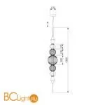 Подвесной светильник Bogate's Euphoria 436/5 a057842 - Фото 3