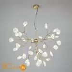 Люстра Bogate's Foglia 342 золото / белый - Фото 0