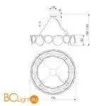 Люстра Bogate's Galicia 353/8 хром - Фото 2