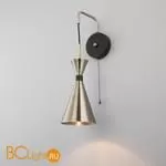 Бра Bogate's Glustin 316/1 латунь / черный