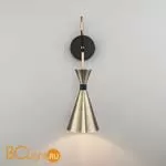 Бра Bogate's Glustin 316/1 латунь / черный - Фото 0