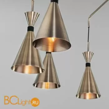 Люстра Bogate's Glustin 316/10 латунь / черный a057226 - Фото 1