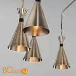 Люстра Bogate's Glustin 316/10 латунь / черный a057226 - Фото 1