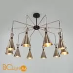 Люстра Bogate's Glustin 316/10 латунь / черный a057226 - Фото 2