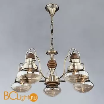 Люстра Bogate's Gustavo 366/5 античная бронза